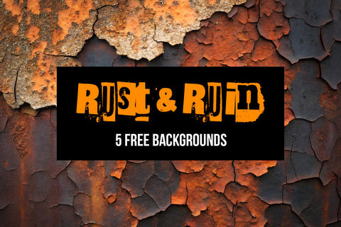 Rust & Ruin: 5 Bold Grunge and Distressed Textures